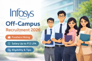 Infosys Off-Campus Drive 2026 for Freshers
